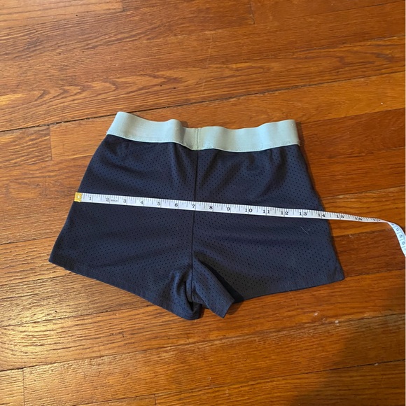 Old Navy Dark Blue Athletic Shorts with Light Gray Waistband - Picture 5 of 7